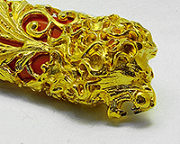 Чехол для зажигалки Лев в золоте  : фото 2