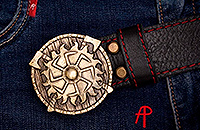 Ремень мужской из кожи Коловрат