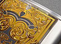 Фляжка в подарок Герб РФ  : фото 2