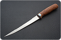 Нож Белуга карельская береза, 95х18, текстолит : фото 2