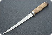 Нож Белуга береста, 95х18, текстолит : фото 2