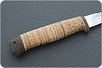 Нож Белуга береста, 95х18, текстолит : фото 5
