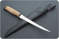Нож Белуга береста, 95х18, текстолит : фото 10