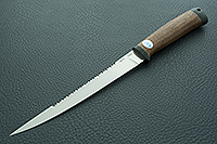 Нож Белуга орех, 95х18, текстолит : фото 2