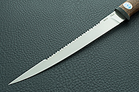 Нож Белуга орех, 95х18, текстолит : фото 3