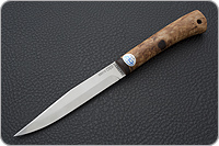 Нож Заноза карельская береза, 95х18, текстолит : фото 2