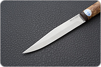 Нож Заноза карельская береза, 95х18, текстолит : фото 3