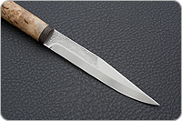 Нож Заноза карельская береза, 95х18, текстолит : фото 4