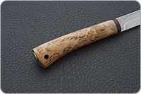 Нож Заноза карельская береза, 95х18, текстолит : фото 5