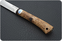 Нож Заноза карельская береза, 95х18, текстолит : фото 6