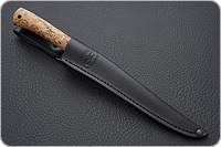 Нож Заноза карельская береза, 95х18, текстолит : фото 9