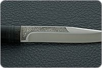 Нож Заноза наборная кожа, 95х18, текстолит : фото 8