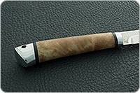 Нож Заноза кап березовый, 95х18, алюминий : фото 5