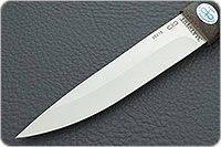 Нож Пескарь наборная кожа, 95х18, текстолит : фото 3