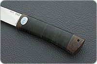 Нож Пескарь наборная кожа, 95х18, текстолит : фото 6