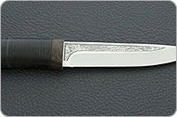 Нож Пескарь наборная кожа, 95х18, текстолит : фото 7