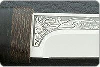 Нож Пескарь наборная кожа, 95х18, текстолит : фото 8