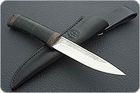 Нож Пескарь наборная кожа, 95х18, текстолит : фото 10