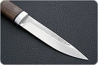 Нож Пескарь орех, 95х18, алюминий : фото 4