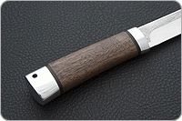 Нож Пескарь орех, 95х18, алюминий : фото 5