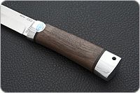 Нож Пескарь орех, 95х18, алюминий : фото 6