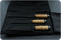 Набор Кухонный-6 без подставки карельская береза, 95х18, текстолит : фото 8