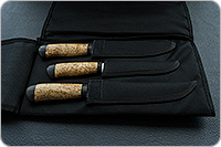 Набор Кухонный-6 без подставки карельская береза, 95х18, текстолит : фото 9