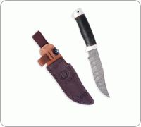 Нож Клычок 1 наборная кожа, damasteel ab, алюминий : фото 5