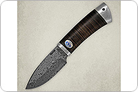 Нож Добрый наборная кожа, zd-0803, алюминий : фото 2