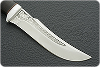 Нож Клык наборная кожа, 100х13м, алюминий : фото 2