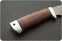 Нож Клычок-1 наборная кожа, zd-0803, алюминий : фото 5