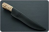 Нож Лиса карельская береза, zd-0803, алюминий : фото 10