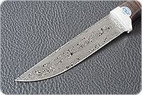 Нож Лиса наборная кожа, zd-0803, алюминий : фото 3