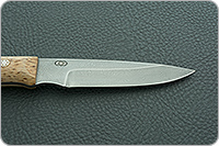 Нож Снегирь накладки стабилизированная карельская береза, zd-0803, цельнометаллический : фото 8