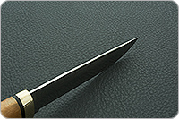 Нож Лиса кап березовый, elmax, латунь : фото 9