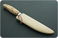 Кухонный нож Овощной карельская береза, elmax, алюминий : фото 12