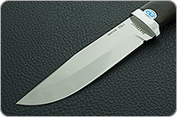 Нож Турист стабилизированная карельская береза, 100х13м, алюминий : фото 3