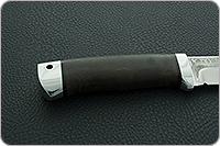 Нож Турист стабилизированная карельская береза, 100х13м, алюминий : фото 5