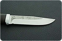 Нож Турист стабилизированная карельская береза, 100х13м, алюминий : фото 8