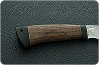 Нож Хазар орех, 95х18, текстолит : фото 5