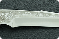 Нож Хазар орех, 95х18, текстолит : фото 9