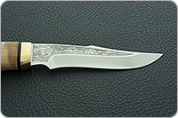 Нож Хазар кап березовый, 100х13м, латунь : фото 8