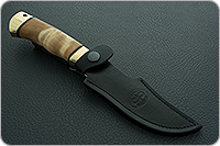 Нож Хазар кап березовый, 100х13м, латунь : фото 12