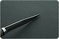 Нож Заноза болотная стабилизированная карельская береза, 95х18, алюминий : фото 9