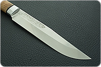 Нож Шашлычный большой карельская береза, 95х18, алюминий : фото 4