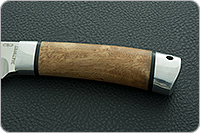 Нож Шашлычный большой карельская береза, 95х18, алюминий : фото 6