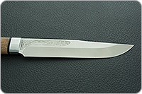 Нож Шашлычный большой карельская береза, 95х18, алюминий : фото 8