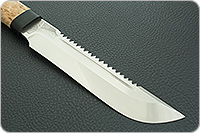 Нож Робинзон-1 карельская береза, elmax, текстолит : фото 4