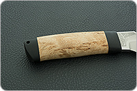 Нож Робинзон-1 карельская береза, elmax, текстолит : фото 5