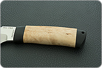 Нож Робинзон-1 карельская береза, elmax, текстолит : фото 6